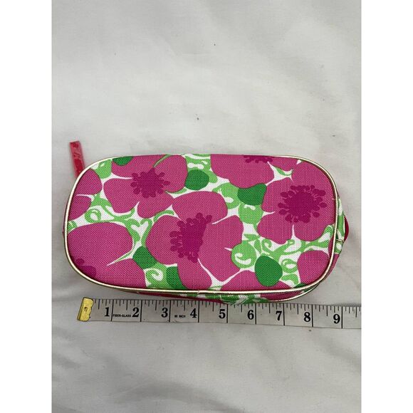 Lilly Pulitzer for Estee Lauder Pink Cosmetic Bag Floral Barbiecore Cute Case - Picture 7 of 9